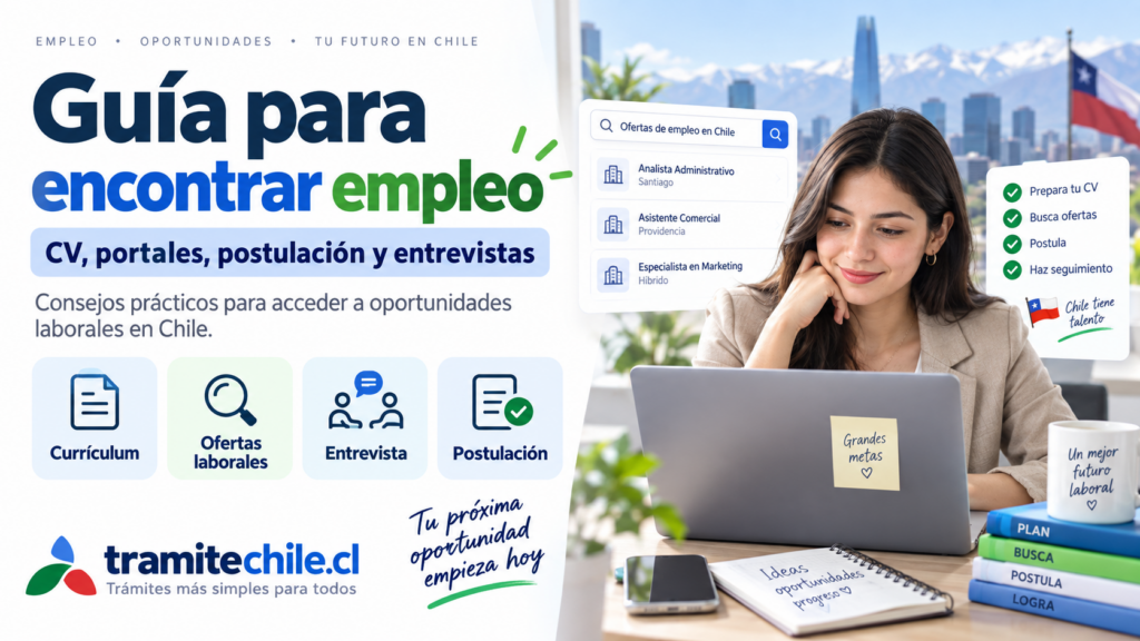 Cómo buscar trabajo en Chile