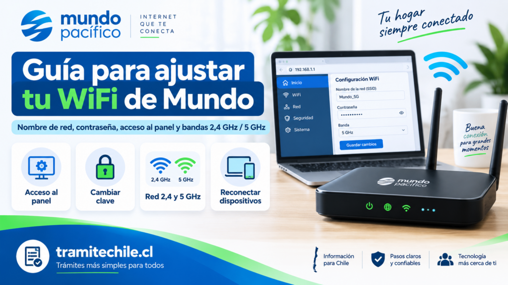Cómo configurar el router de Mundo Pacífico paso a paso