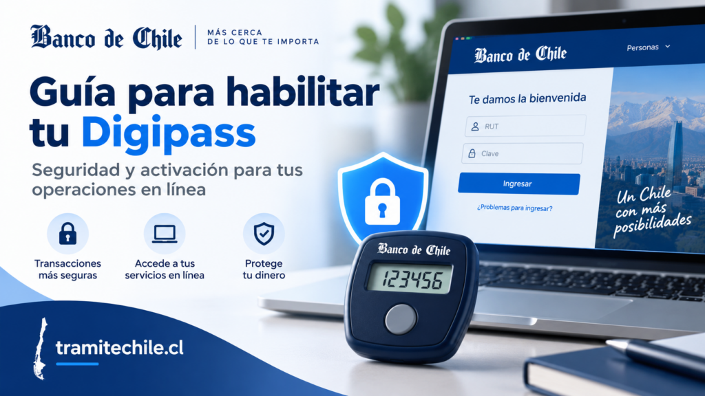 Cómo activar el Digipass del Banco de Chile paso a paso