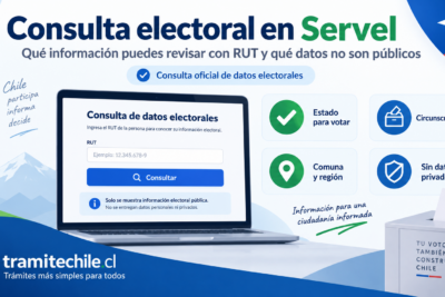 Cómo saber los datos de una persona con el Servel