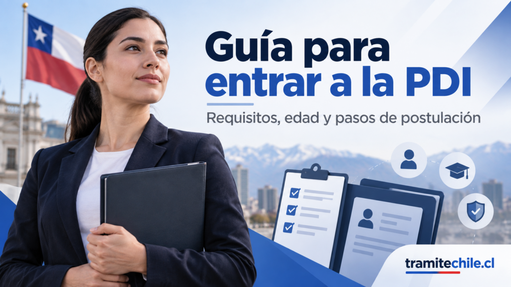 Cómo postular a la PDI como profesional