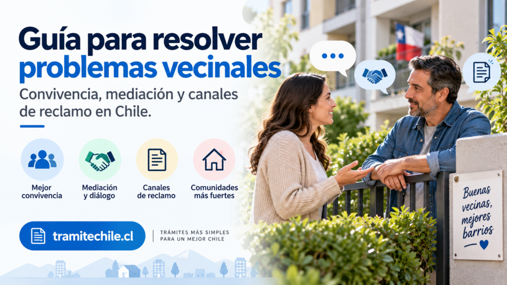 Conflictos entre vecinos en Chile