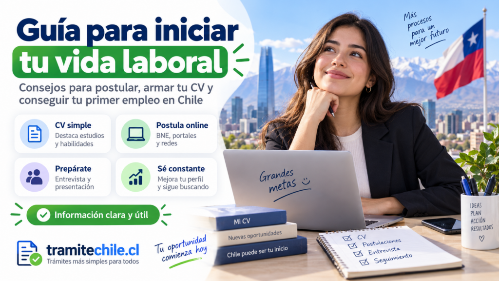 Cómo conseguir tu primer trabajo sin experiencia en Chile