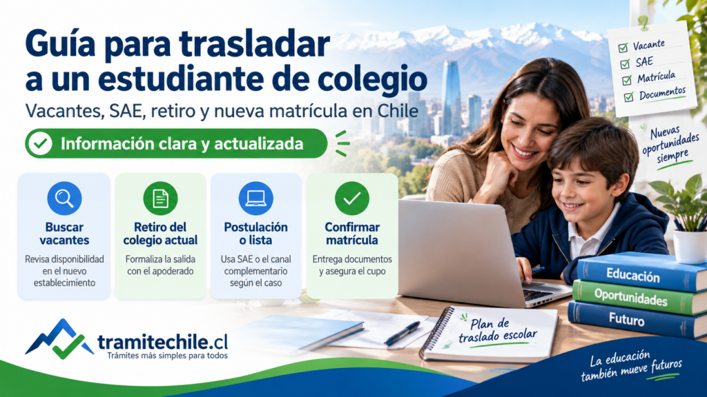 Cómo cambiar de colegio a mitad de año en Chile
