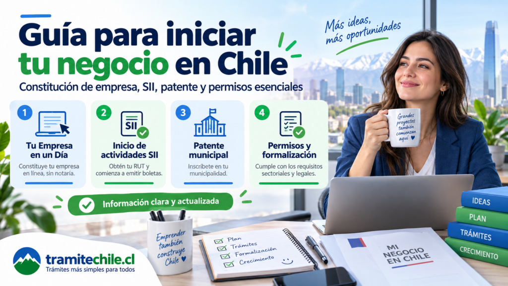 Cómo formalizar un emprendimiento en Chile paso a paso