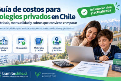 Cuánto cuesta un colegio particular en Chile