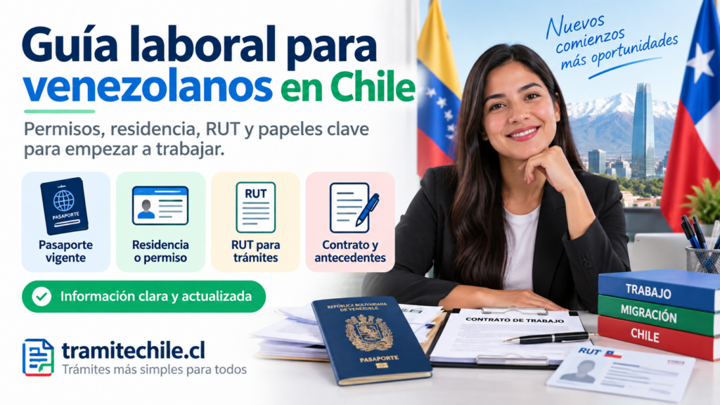 Qué documentos necesitas para trabajar en Chile siendo venezolano
