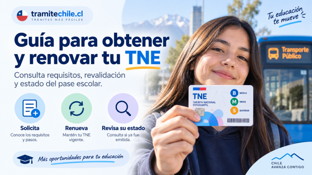 TNE y pase escolar
