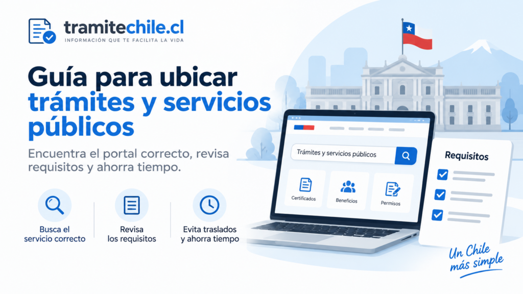 Trámites del Gobierno de Chile